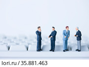 Businessmen models. Стоковое фото, агентство Ingram Publishing / Фотобанк Лори