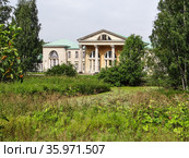 Усадьба Жерновка. Дача Безобразовых. Санкт-Петербург (2013 год). Стоковое фото, фотограф Сергей Афанасьев / Фотобанк Лори