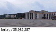 ЦДК им. Калинина в городе Королеве, Московская область (2021 год). Редакционное фото, фотограф Максим Гулячик / Фотобанк Лори
