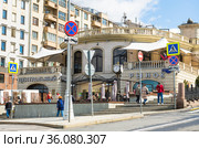 Центральный рынок. Рождественский бульвар, 1. Москва (2021 год). Редакционное фото, фотограф E. O. / Фотобанк Лори