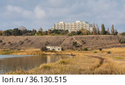 Sergeevka resort in Odessa region, Ukraine (2020 год). Редакционное фото, фотограф Sergii Zarev / Фотобанк Лори