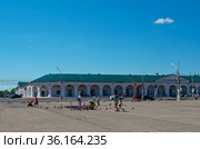 Центральный рынок в Костроме (2021 год). Редакционное фото, фотограф Макаров Алексей / Фотобанк Лори