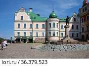 Дом Векрута, Выборг, Россия (2021 год). Редакционное фото, фотограф Natalia Sidorova / Фотобанк Лори