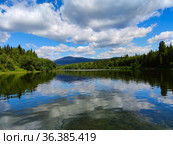 River Vishera. Ural mountains. Russia. Стоковое фото, фотограф Ильин Сергей / Фотобанк Лори
