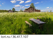 Деревня Руга. Республика Карелия (2018 год). Стоковое фото, фотограф Дмитрий Шишков / Фотобанк Лори