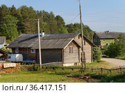 Деревня Сяргилахта. Республика Карелия (2018 год). Редакционное фото, фотограф Дмитрий Шишков / Фотобанк Лори