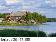 Деревня Сяргилахта. Республика Карелия (2018 год). Стоковое фото, фотограф Дмитрий Шишков / Фотобанк Лори