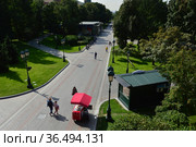Александровский сад. Район Хамовники. Город Москва (2021 год). Редакционное фото, фотограф lana1501 / Фотобанк Лори