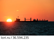 Ships in the Ashdod raid (2021 год). Стоковое фото, фотограф Irina Opachevsky / Фотобанк Лори