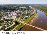 Townscape of Gorokhovets, Vladimir Oblast. Стоковое фото, фотограф Яков Филимонов / Фотобанк Лори