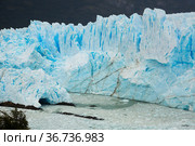 Glacier Perito Moreno, southeast of Argentina. Стоковое фото, фотограф Яков Филимонов / Фотобанк Лори