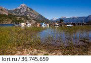 Lakes Nahuel Huapi and mountain Campanario. Стоковое фото, фотограф Яков Филимонов / Фотобанк Лори