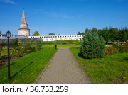 Село Теряево, Волоколамский городской округ, Московская область, Свято-Успенский Иосифо-Волоцкий ставропигиальный мужской монастырь (2020 год). Стоковое фото, фотограф Natalia Sidorova / Фотобанк Лори