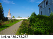 Село Теряево, Волоколамский городской округ, Московская область, Свято-Успенский Иосифо-Волоцкий ставропигиальный мужской монастырь (2020 год). Стоковое фото, фотограф Natalia Sidorova / Фотобанк Лори
