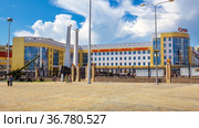 Russia, Verkhnyaya Pyshma, July 2021: Open Joint Stock Company Ural Mining and Metallurgical Company (OJSC UMMC). Редакционное фото, фотограф Акиньшин Владимир / Фотобанк Лори