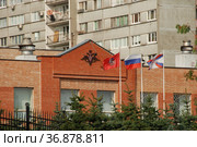 Объединённый военный комиссариат Перовского района Объединённый военный комиссариат Перовского района. Улица Лазо, 1. Район Перово. Город Москва (2011 год). Редакционное фото, фотограф lana1501 / Фотобанк Лори