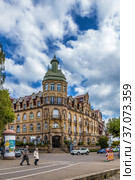 Констанц, Германия. Здание художественной галереи (2017 год). Редакционное фото, фотограф Rokhin Valery / Фотобанк Лори