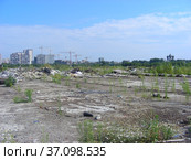 Территория бывшего Черкизовского рынка. Район Измайлово. Город Москва (2012 год). Редакционное фото, фотограф lana1501 / Фотобанк Лори