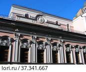 Особняк Алдры Семеновны Бер, 1874 года постройки, архитектор М. И. Никифоров. Дегтярный переулок, 9. Тверской район. Город Москва (2013 год). Стоковое фото, фотограф lana1501 / Фотобанк Лори