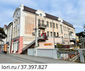 Владивосток, улица Светланская, дом 17. Бывший доходный дом Катчана (2021 год). Редакционное фото, фотограф Овчинникова Ирина / Фотобанк Лори