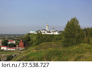 View of the St. Sophia-Assumption Cathedral and the Tobolsk Kremlin (2021 год). Стоковое фото, фотограф Александр Карпенко / Фотобанк Лори