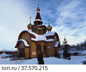 Храм святителю Митрофану Воронежскому в Самаре (2022 год). Редакционное фото, фотограф Максим Гулячик / Фотобанк Лори