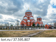 Церковь Сретения Господня. Санкт-Петербург (2022 год). Редакционное фото, фотограф Сергей Афанасьев / Фотобанк Лори