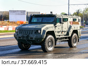 KamAZ-53949 Typhoon-L MRAP (2018 год). Редакционное фото, фотограф Art Konovalov / Фотобанк Лори
