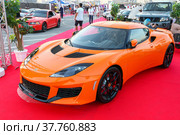 Lotus Evora 400 (2018 год). Редакционное фото, фотограф Art Konovalov / Фотобанк Лори