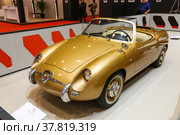 Fiat 500 Abarth Spider Zagato (2019 год). Редакционное фото, фотограф Art Konovalov / Фотобанк Лори