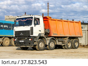 MAZ 6516 (2022 год). Редакционное фото, фотограф Art Konovalov / Фотобанк Лори