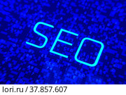 SEO Search Engine Optimization Marketing Traffic Ranking Website Internet Business Concept. 3d rendering. Стоковая иллюстрация, иллюстратор Alexander / Фотобанк Лори