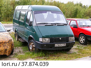 GAZ-3221 Gazelle (2021 год). Редакционное фото, фотограф Art Konovalov / Фотобанк Лори