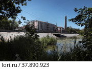 Балашиха хлопкопрядильная фабрика Майкла Лунна (2022 год). Редакционное фото, фотограф Дмитрий Неумоин / Фотобанк Лори