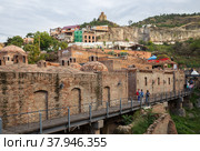 Abanotubani district, Tbilisi (2018 год). Редакционное фото, фотограф Юлия Бабкина / Фотобанк Лори