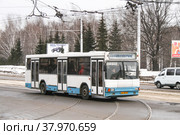 Nefaz 5299 (2008 год). Редакционное фото, фотограф Art Konovalov / Фотобанк Лори