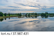 Morning View of the Kizhi island (2021 год). Редакционное фото, фотограф Михаил Аккуратoв / Фотобанк Лори