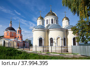 Старый Никитский женский монастырь. Кашира, Московская область, Россия (2021 год). Стоковое фото, фотограф Анна Карасева / Фотобанк Лори