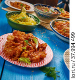Indian cuisine (2018 год). Стоковое фото, фотограф Александр Fanfo / Фотобанк Лори