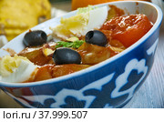 Moroccan Mechouia salad. Стоковое фото, фотограф Александр Fanfo / Фотобанк Лори