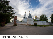 Московская область, город Можайск. Лужецкий Ферапонтов мужской монастырь (2022 год). Редакционное фото, фотограф Литвяк Игорь / Фотобанк Лори