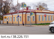 Музей Писателей-Орловцев. Улица Тургенева (Георгиевская), 13. Город Орёл (2022 год). Редакционное фото, фотограф Владимир Макеев / Фотобанк Лори