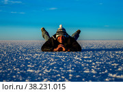 Uyuni salt marsh in Bolivia beautiful views sunsets and sunrises (2015 год). Редакционное фото, фотограф Aleksandr Golubev / Фотобанк Лори