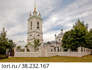 Казанская церковь. Село Константиново, Рязанская область (2022 год). Стоковое фото, фотограф Сергей Афанасьев / Фотобанк Лори