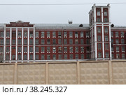 Раменская хлопкопрядильная фабрика улица Дмитриева (2022 год). Редакционное фото, фотограф Дмитрий Неумоин / Фотобанк Лори
