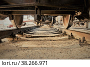 Железная дорога. Стоковое фото, фотограф Денис Карелин / Фотобанк Лори