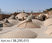 Музей-хамам султана Амира Ахмада в Кашане (Иран) (2022 год). Редакционное фото, фотограф Максим Гулячик / Фотобанк Лори