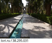 Финский сад в Кашане (Иран) (2022 год). Редакционное фото, фотограф Максим Гулячик / Фотобанк Лори