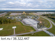 Главный храм Вооруженных сил РФ в парке «Патриот» (2022 год). Стоковое фото, фотограф Геннадий Соловьев / Фотобанк Лори