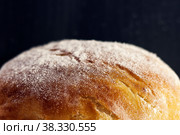 Pie, bun, cake, bread on a dark background. Photo. Стоковое фото, фотограф Ирина Кротова / Фотобанк Лори